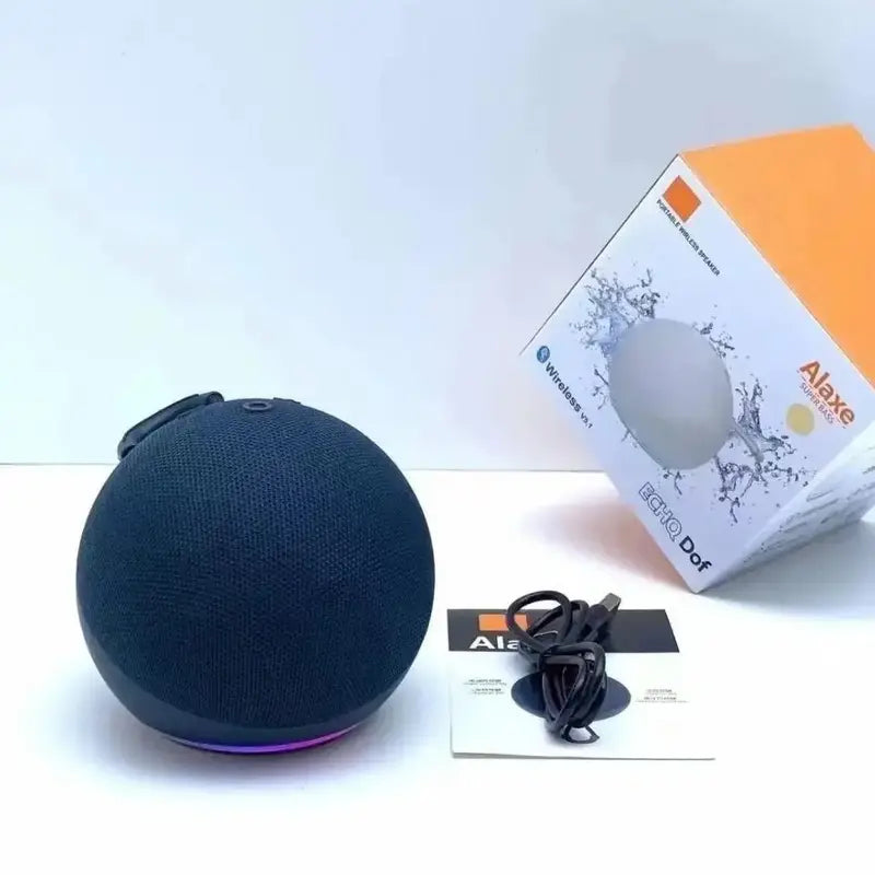 Mini RGB Multifunctional Portable Wireless Bluetooth Speaker - Button Control, Built-In Li-Ion Cell, Compact Stereo Sound, USB Charging, Waterproof Subwoofer, Music Light, Outdoor Audio, Compatible with Smartphones & Memory Cards, for Home Use, Multifunct
