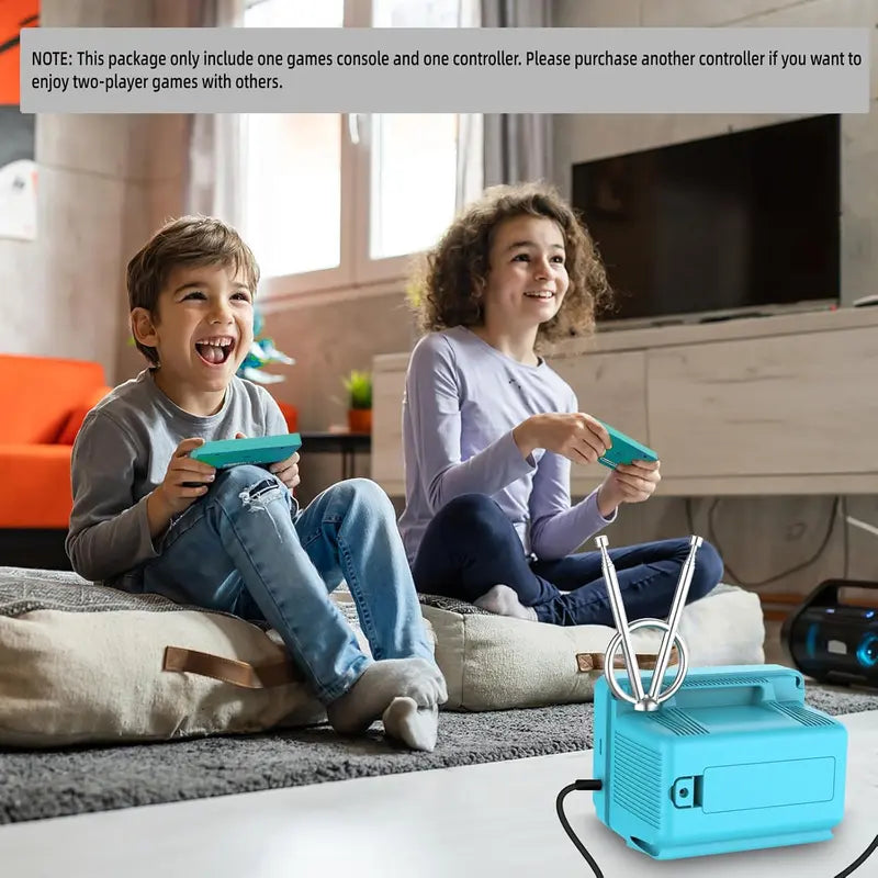 Retro Handheld Games Console with 308 Classic Games 3 Inch Screen Mini TV Video Games Player Support AV Output Electronic Games Xmas Gift for Boys Girls 4-12
