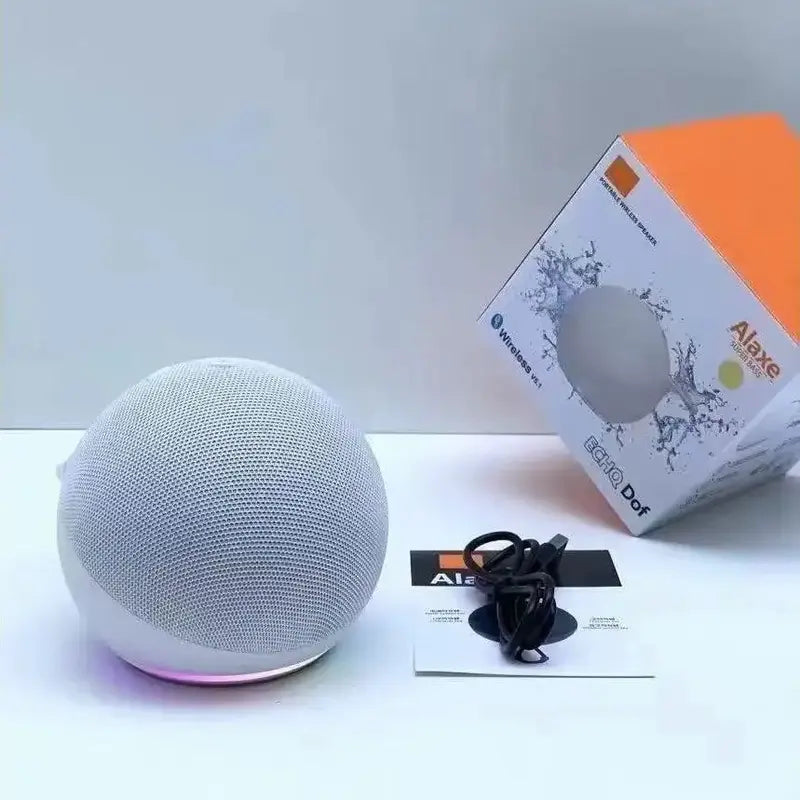 Mini RGB Multifunctional Portable Wireless Bluetooth Speaker - Button Control, Built-In Li-Ion Cell, Compact Stereo Sound, USB Charging, Waterproof Subwoofer, Music Light, Outdoor Audio, Compatible with Smartphones & Memory Cards, for Home Use, Multifunct