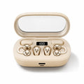 Multi-Style 3-In-1 Chargeable Wireless Earbuds Bluetooth 6.0, Clip-On Open Ear/In-Ear/Sleep Headset, Smart LED Battery Display Charging Case, Hi-Fi Stereo, ENC Distinct Calls, Lightweight for Running, Gym,Techvibes