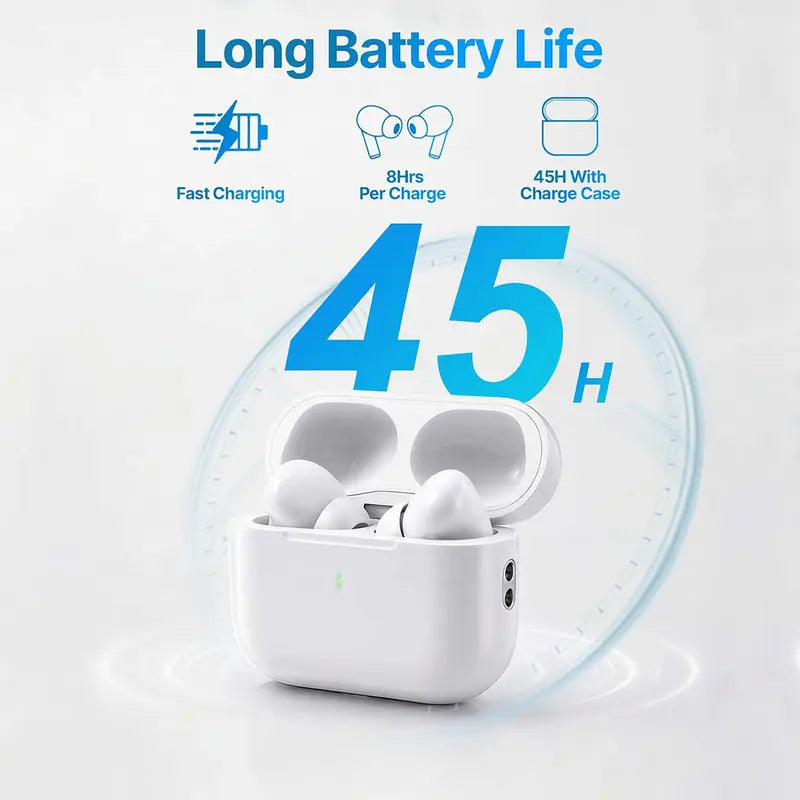 Keai Active ANC In-Ear Wireless Earbuds - Bluetooth 5.4, Long Battery Life, USB-C Charging Case, Touch Control, Sweatproof Audio Electronic Devices for Running, Travel, Compatible with Phones/Tablets, in Ear Design